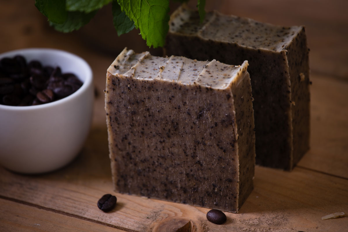 Bean and Boy Peppermint and Coffee Soap