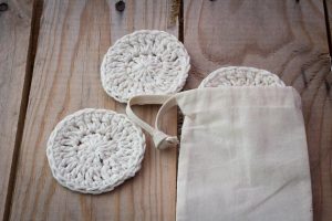 handmade cotton scrubbies