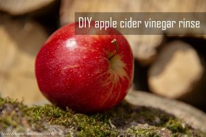 diy apple cider vinegar rinse